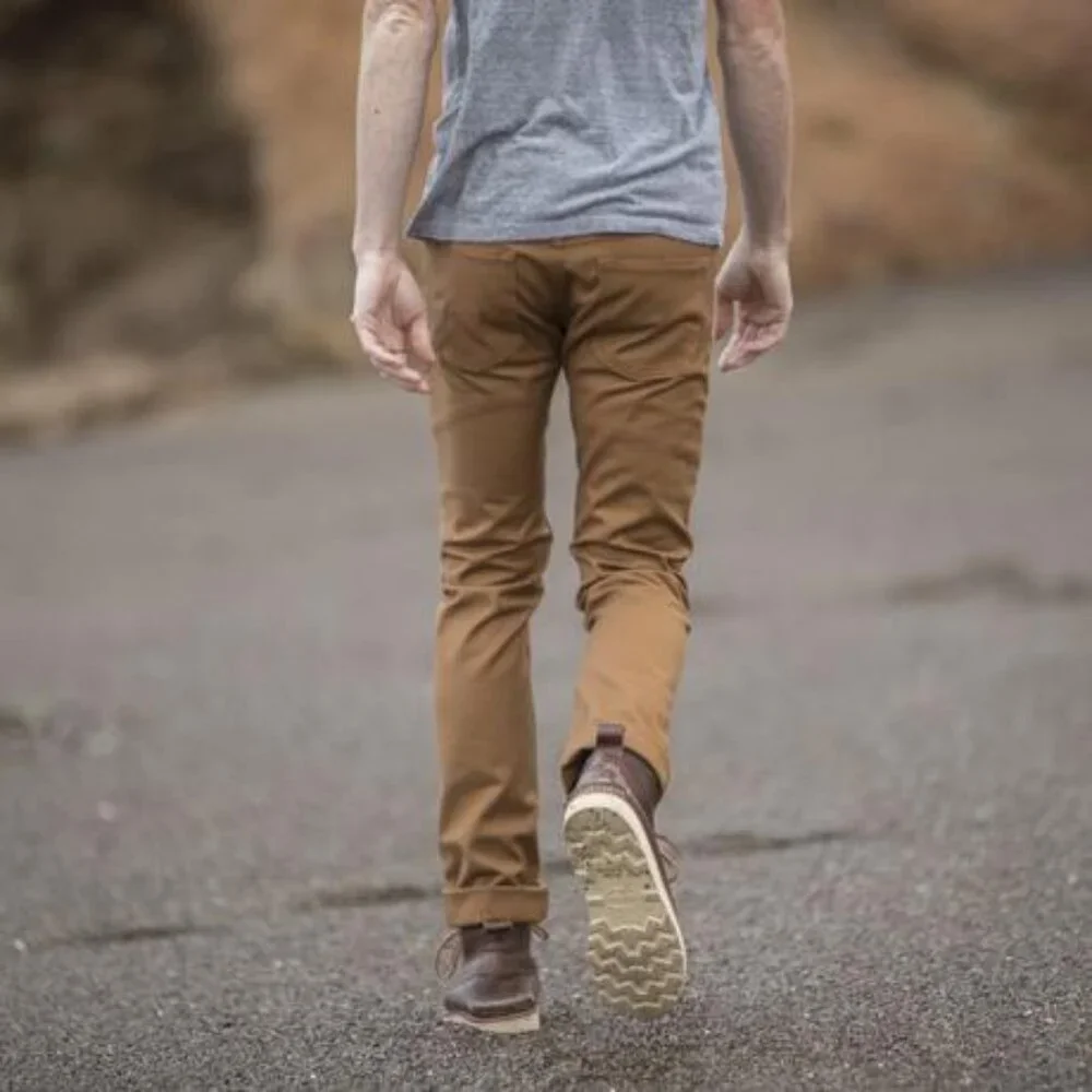 Gustin Men's Tan Duck Pants - Picture 2 of 13